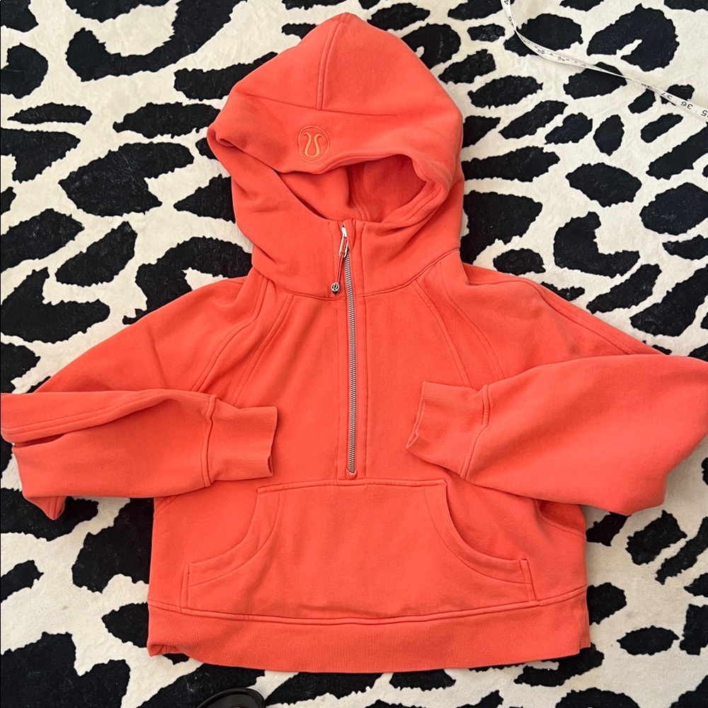 lululemon athletica Scuba crop, half-zip Hoodie